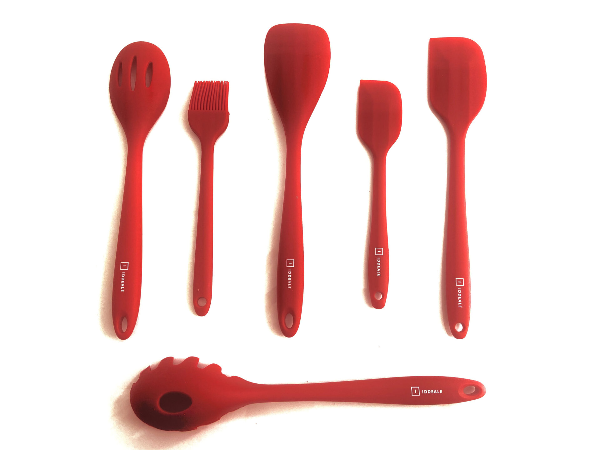 Kit Utensílios em Silicone - Vermelho - Imagem 3